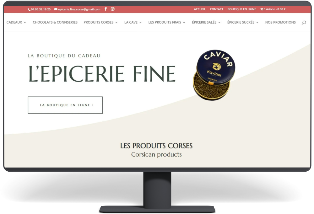 Epicerie fine à Bastia